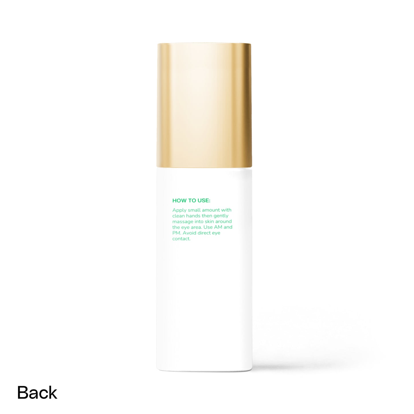 Brighten+Firm Eye Serum: Intensive Renewal Gold Cap
