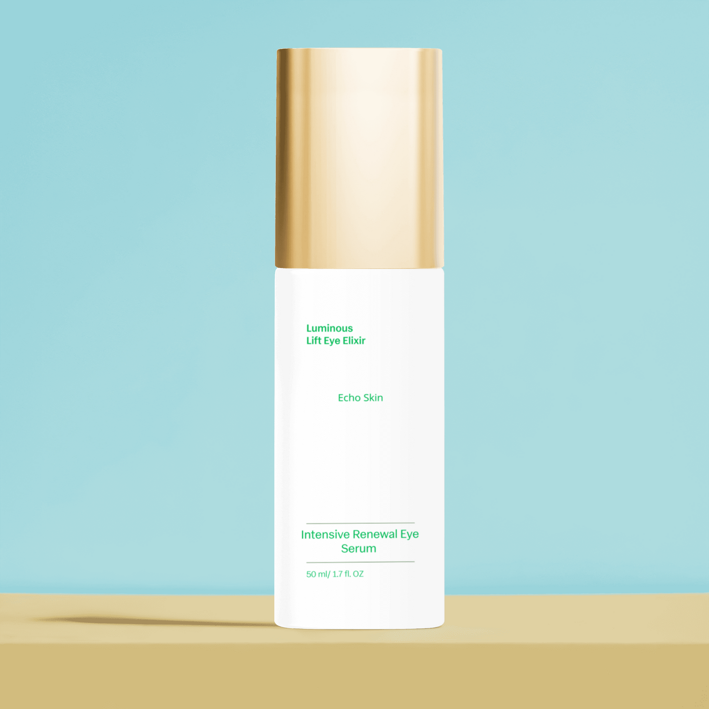 Brighten+Firm Eye Serum: Intensive Renewal Gold Cap