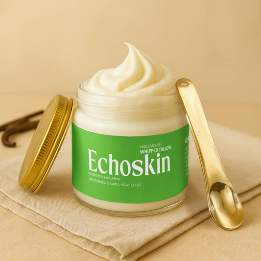 Whipped Grass-Fed Tallow Balm with Vanilla Bean